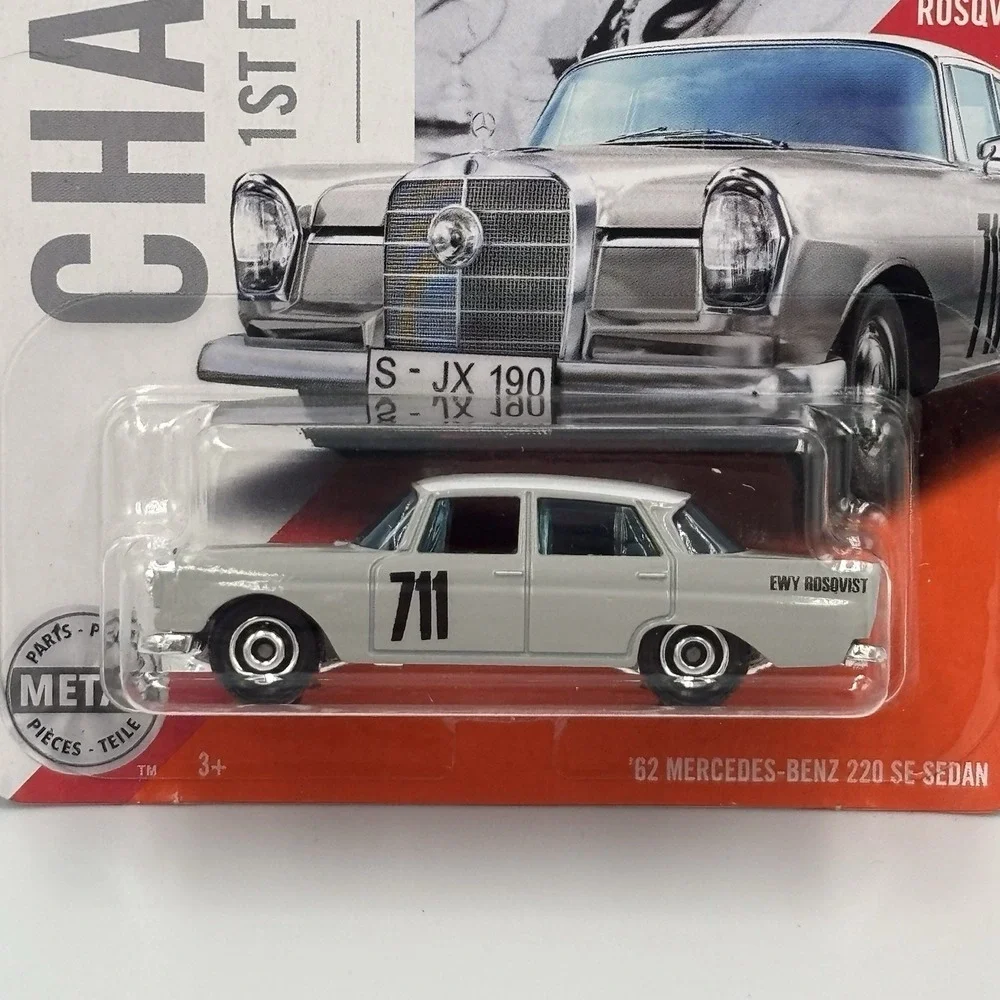 Matchbox Champion 1st Female Touring Car '62 Mercedes-Benz 220‎ SE Sedan 100/100